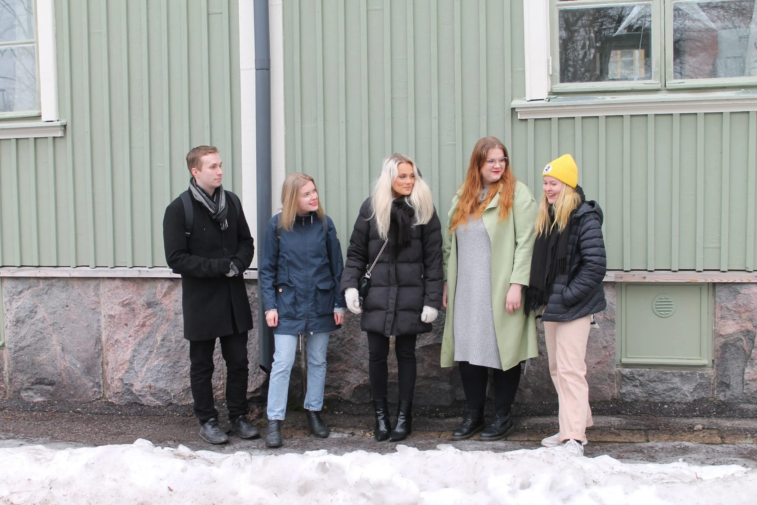 Nuhevin jäseniä tapahtumassa