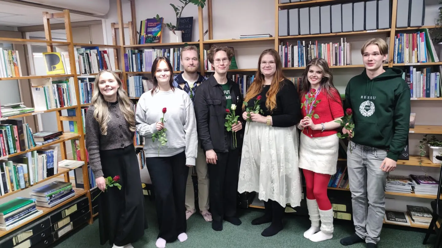 Vuoden 2025 hallituksen ryhmäkuva